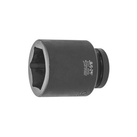Holex Impact Socket, 1 inch Drive, 6 pt, Deep, 2-5/16 inch 653202 2.5/16